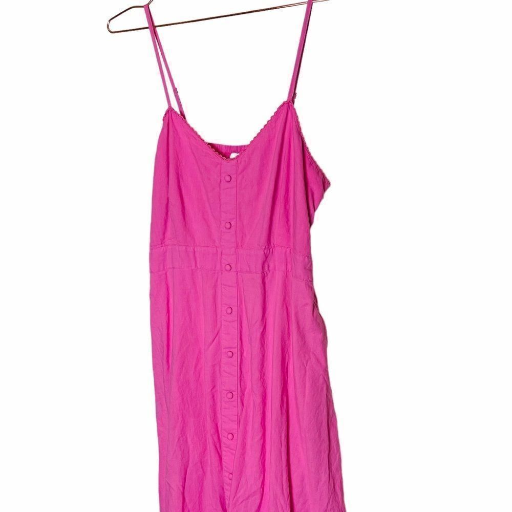 EUC Francesca’s Valencia & Vine Pink Midi Dress Medium